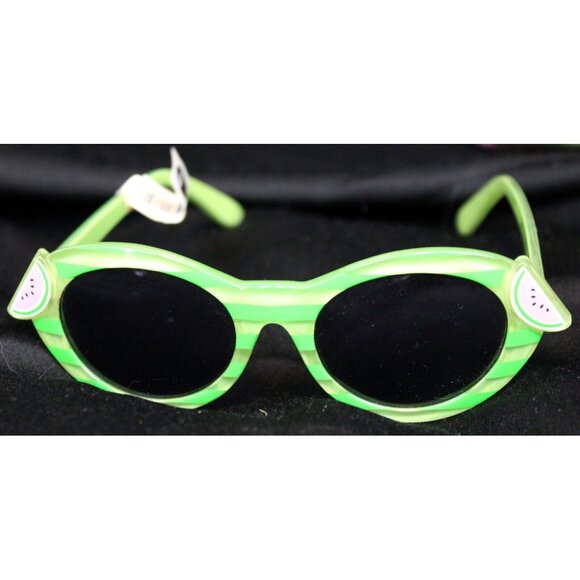 NWT 2006 Gymboree Tutti Fruity 4pc Outfit sz 6 Tank Capris Sunglasses Flip Flop - Picture 13 of 16